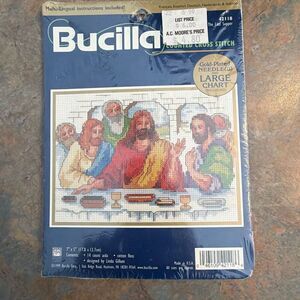 Bucilla Cross Stitch Kit 42118 The Last Supper Religious